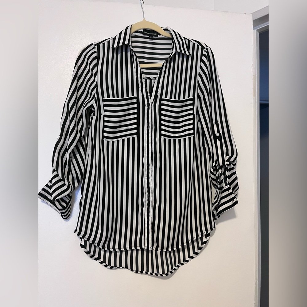 Black and White button up